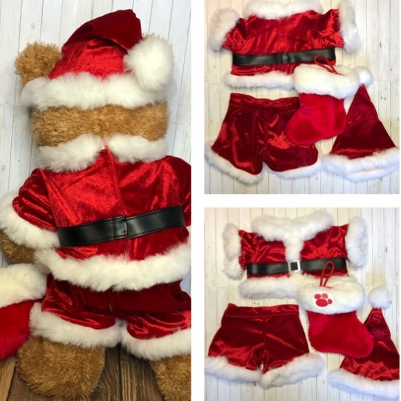 Build A Bear Holiday Santa Suit - Picture 2 of 3